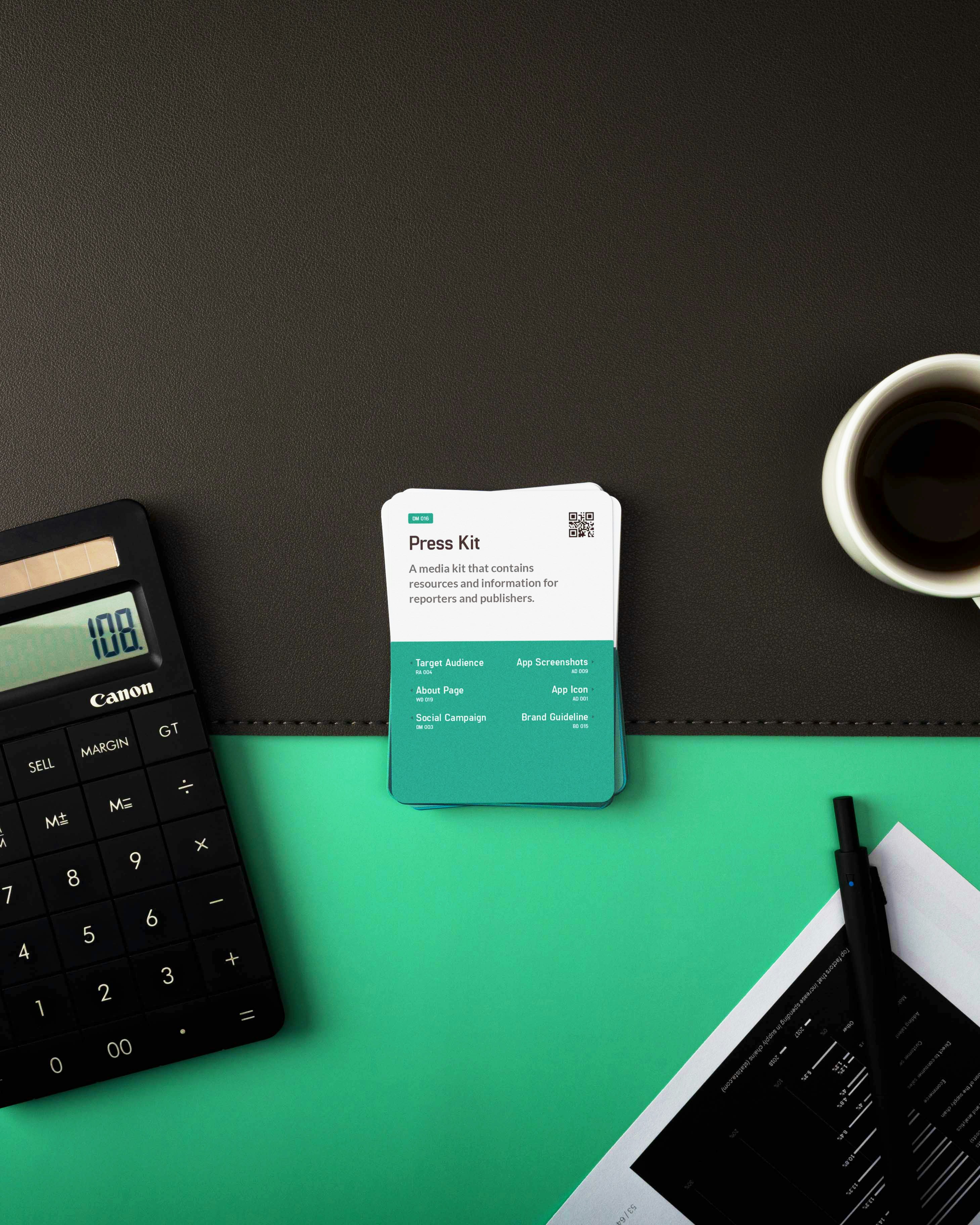 Press Kit card from the Premium Process Kit of Alphabag Deck. This kit lets you work \u0026 charge professionally. Learn more \u0026 get yours from our official website via https://bit.ly/3iAbQzC